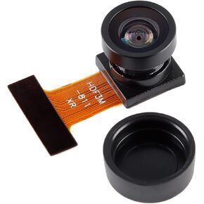 OV2640 Camera Module 200W Pixel Large Wide Angle 140 Degree Monitoring Identification Cam Module 2MP CMOS Mini Camera 24P Connector Support JPEG Output