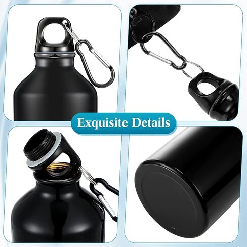 Sieral 10 Pcs Employee Appreciation Gifts Thank You for Being Awesome Water Bottle 20 oz Aluminum Water Bottle Lightweight Sport Tumbler with Twist Cap Buckle Inspirational Gifts for Coworker in Saudi Arabia