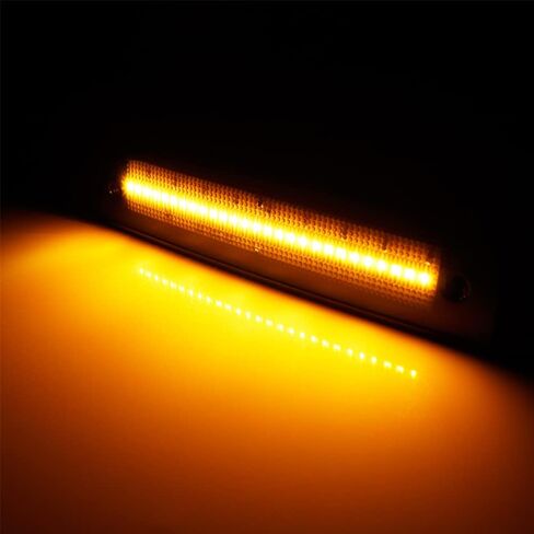 Front Bumper Turn Signal Light, Side Marker Corner Lamp Light, Compatible with Jeep Cherokee 1997-2001, Dynamic Amber Light, Smoked Lens in Saudi Arabia