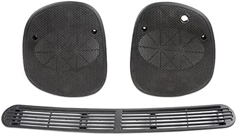 غطاء فتحة تذويب الصقيع من ALLGOOD مجموعة شبكة مكبر صوت يسار يمين متوافقة مع Chevy Blazer S10/GMC Jimmy Sonoma Oldsmobile 1998-2005 in Kuwait