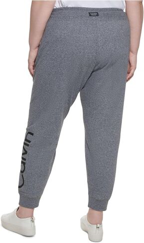 Calvin Klein Performance Womens Plus Fitness Workout Jogger Pants Gray 1X in Saudi Arabia