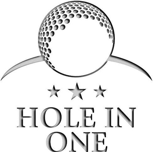 12" Golf Hole in One Tri Pedestal Crystal, Custom Engraved Golf Hole in One Tri Pedestal Crystal, Engraving Included, Prime in Saudi Arabia