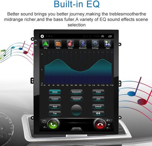 Android 12 for Subaru Outback Legacy Radio 2009-2014 Car Stereo 10.1" Touchscreen Wireless Carplay Android Auto DSP Bluetooth GPS Navigation FM with Free Reverse Camera in Saudi Arabia
