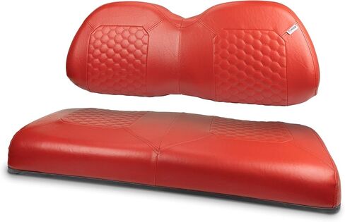 أغطية المقاعد الأمامية لعربة الجولف من MODZ SKINZ - تناسب موديلات Yamaha G29 Drive and Drive 2 - اللون = حجر مقاوم للطقس - النمط = HEX in Saudi Arabia
