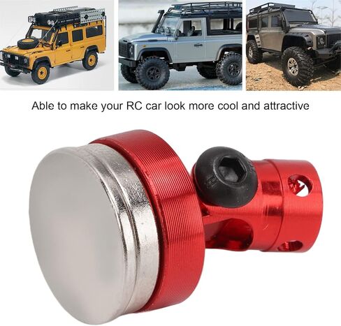 HERCHR 4Pcs RC Magnetic Body Post, Alloy Magnetic Body Post Mount, RC Car Magnetic Shell Post Body for 1/8 1/10 Remote Control Vehicle Invisible Body Shell Mount for SCX10 RC Car 4 Pack(Orange) in Saudi Arabia