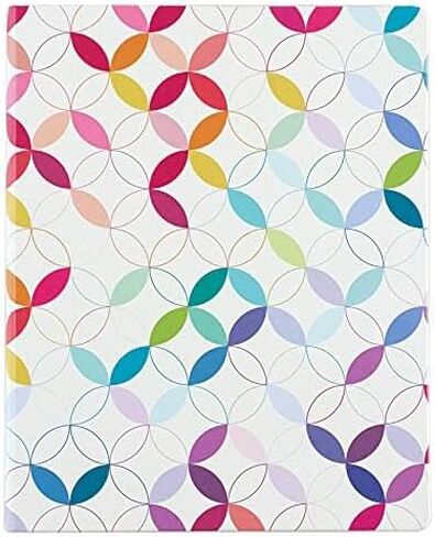 Erin Condren مخطط حياة ناعم مقاس 8 × 10 بوصة لمدة 12 شهرًا - غلاف دوائر منتصف القرن + صفحات داخلية لدوائر منتصف القرن. جدول أعمال أفقي أسبوعي وشهري غير مؤرخ in Kuwait