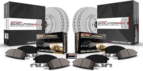 Power Stop CRK6939 Front and Rear Z17 Evolution Geomet® Coated Brake Kit in Saudi Arabia