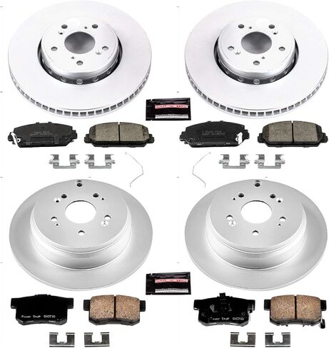 Power Stop CRK6939 Front and Rear Z17 Evolution Geomet® Coated Brake Kit in Saudi Arabia