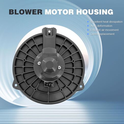 محرك منفاخ سخان HVAC مع قفص مروحة متوافق مع شيفروليه إكوينوكس 2008-2017، شيفروليه كابتيفا سبورت 2008-2015، جي إم سي تيرين 2010-2017، استبدال # 1581763، 22896430، 75823، 1580663 in Saudi Arabia