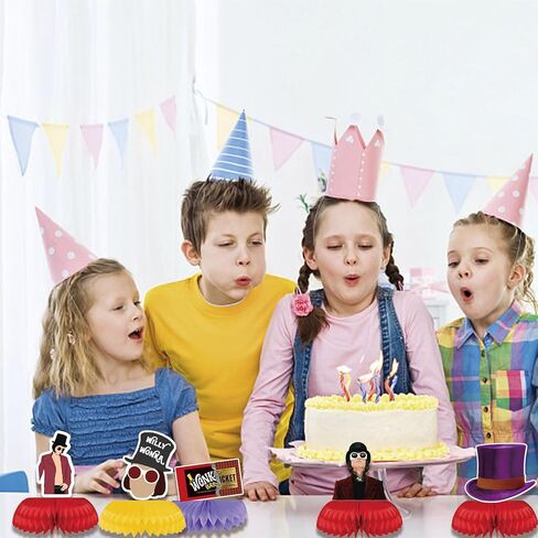 8 قطع من زينة عيد الميلاد، قطعة مركزية لطاولة على شكل قرص العسل للأطفال والكبار، زينة حفلات نابضة بالحياة، أصفر in Saudi Arabia