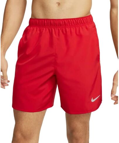 Nike Challenger Men's Dri-FIT 7" Unlined Running Shorts (University Red/University Red/Black) Size 2XL in Saudi Arabia