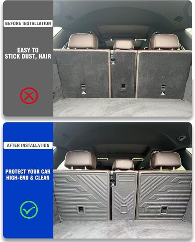 Mercedes Benz GLC 2016-2022 Rear Seat Back Cover Backrest Protector for GLC250 GLC300 GLC350 GLC43 AMG Class Accessories All Weather Split Dog Liner Pet Mat Cargo Trunk Liner in Saudi Arabia