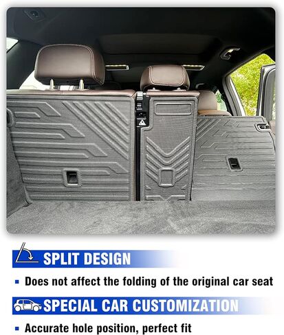 Mercedes Benz GLC 2016-2022 Rear Seat Back Cover Backrest Protector for GLC250 GLC300 GLC350 GLC43 AMG Class Accessories All Weather Split Dog Liner Pet Mat Cargo Trunk Liner in Saudi Arabia