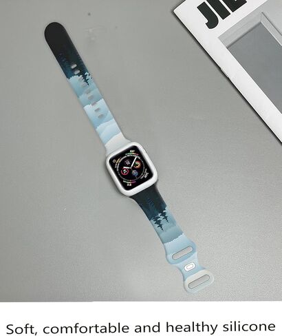 wumswuCompatible with iWatch Band 38mm 40mm 41mm 42mm 44mm 45mm 49mm for Women Girl, Cute Fadeless Replacement Strap for iWatch SE Series 9 8 7 6 5 4 3 2 1 Ultra in Saudi Arabia