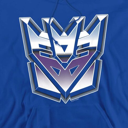 بلوفر بقلنسوة وملصقات بشعار Popfunk Classic Transformers Decepticon Airbrush in Saudi Arabia