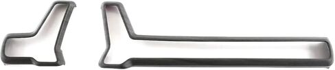 Car Accessories Fit for 2023 Kia Sportage SUV Interior Front Center Console Side Air Vents Outlet Cover Trim Frame (Carbon Fiber Style) ABS 2 PCS in Saudi Arabia