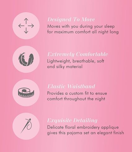 طقم بيجامة نسائي من التريكو المصنوع من النايلون بأكمام قصيرة موديل 90107 رائع in Kuwait