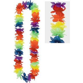 Amscan Hawaiian Lei, 40", Rainbow