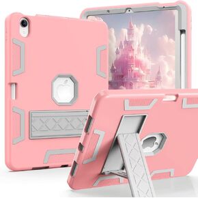 for iPad Air 11 Inch Case M2(2024), iPad Air 6th/5th/4th Gen Case (2024/2022/2020), 10.9 Inch Case with Pencil Holder,Slim Heavy Duty Shockproof Rugged Protective Case Black/Black in Kuwait