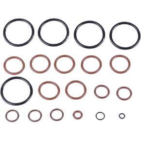 Fit for BMW Cooling System O-Ring Kit E46 M52 M54 Complete Hose Set for 320i 323i 325i 328i 330i xi Models