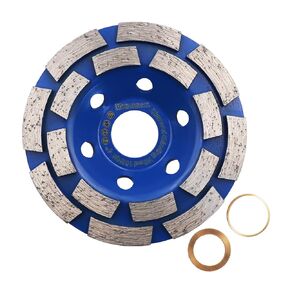 Concrete Diamond Grinding Cup Wheel 4" Turbo Cup Wheel for Cutting,Grinding,Shaping Concrete Marble Granite Brick