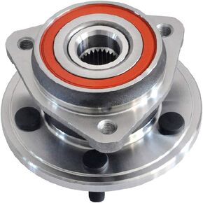 IRONTEK 513084 Front Wheel Bearing and Hub Assembly Fit Jeep 1990 Wagoneer, 90-95&97-98 Wrangler, 90-98 Cherokee 4x4, 93 Grand Wagoneer, 93-98 Grand Cherokee, 90-92 Comanche (MJ) 4x4 5 Lugs W/O ABS