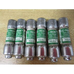 Bussmann FNQ-R-5 Cooper Fuse FNQR5 CC-Tron (Pack of 6)