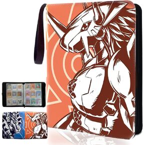 Trading YGO Card Binder, Fits 900 Cards Card Collector Album Holder,with 50 Removable Sleeves Toys Gifts for Boys Girls in Kuwait