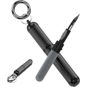 doeboe لمجموعة أدوات تنظيف Airpod، لمجموعة تنظيف Airpods المتوافقة مع AirPod Pro/1/2/3، أداة قلم تنظيف سماعات الأذن لسماعات رأس بلوتوث، مجموعة تنظيف مع إسفنجة، فرشاة ناعمة، طرف معدني in Kuwait