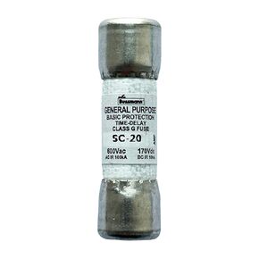 New OEM SC-20 SC-20A 600Vac Time Delay Fuse, Pack of 10