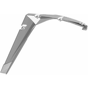 Polaris RZR Fender Flair, Rear, Right, Gloss Black, Genuine OEM Part 5437662-070, Qty 1