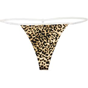 Topvee 6 Pack T Back Thong for Women Seamless Underwear G String Thongs Stretch Sexy Cotton Panties