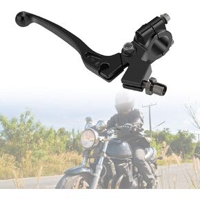 Motorcycle Clutch Brake Lever Perch, Universal 7/8'' 22mm Handlebar Clutch Lever for 50CC - 125CC Pit Dirt Bike Parts