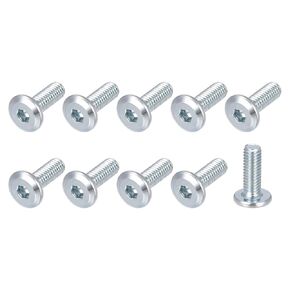 METALLIXITY Hex Socket Head Machine Screws, (M6x12mm) 20Pcs, Carbon Steel Cap Screws - for Machinery, Furniture, DIY