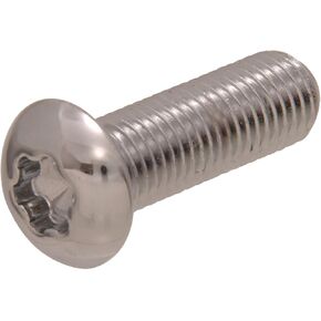 943354 Chrome Button Head Cap Screw, 1/4-20 x 5/8-Inch , 2-Pack