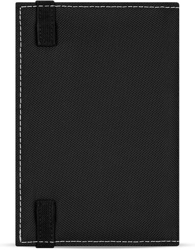 Sherpani Vienna, Anti Theft Passport Holder, Passport Cover Wallet, Slim Travel Wallet with Card Holder Organizer for Women (Carbon) in Kuwait