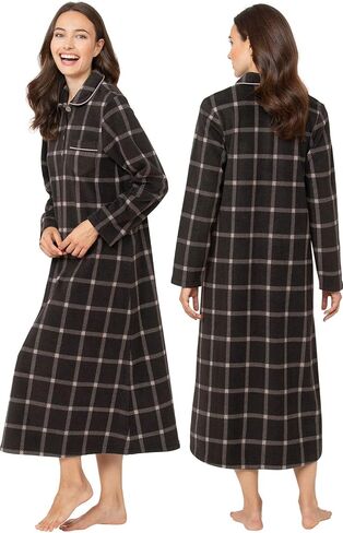 ثوب نوم طويل من الصوف من PajamaGram - ثوب نوم نسائي لعيد الميلاد in Kuwait