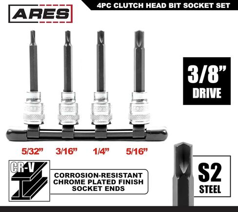 ARES 31037 – 10-Piece 3/8-Inch Drive Extra Long Torx Bit Socket Set – Durable Bit Socket Set Includes Torx Bit Sockets from T10 to T60 – 5.5-Inch Long Bit Sockets Offer Superior Reach in Saudi Arabia