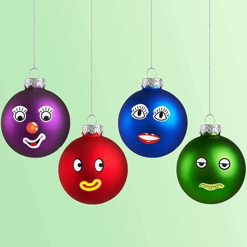 3 Rolls 3000pcs Colorful Eye Nose Mouth Cute Self Adhesive Stickers Cartoon DIY Sticker Decal for Handmade Crafts Toys and Home Decoration in Kuwait