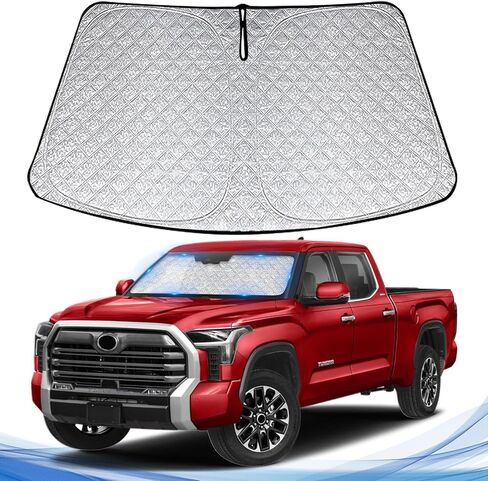 Windshield Sun Shade Compatible with 2016-2022 Lexus RX Thicken 6-Layer Foldable Car Windshield Cover Vehicle Sun Protector for Front Window Reflect UV Sun and Heat in Saudi Arabia