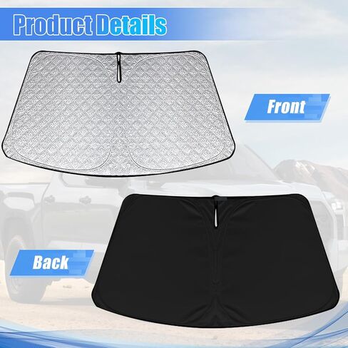 Windshield Sun Shade Compatible with 2016-2022 Lexus RX Thicken 6-Layer Foldable Car Windshield Cover Vehicle Sun Protector for Front Window Reflect UV Sun and Heat in Saudi Arabia