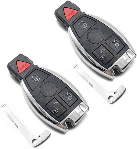 Key Fob FCC ID IYZ3312 IYZDC Fit for Mercedes Benz E550 ML350 E350 2006-2011 Smart Remote Control Key Fob Keyless Entry 4 Button 315MHZ 2PCS in Saudi Arabia