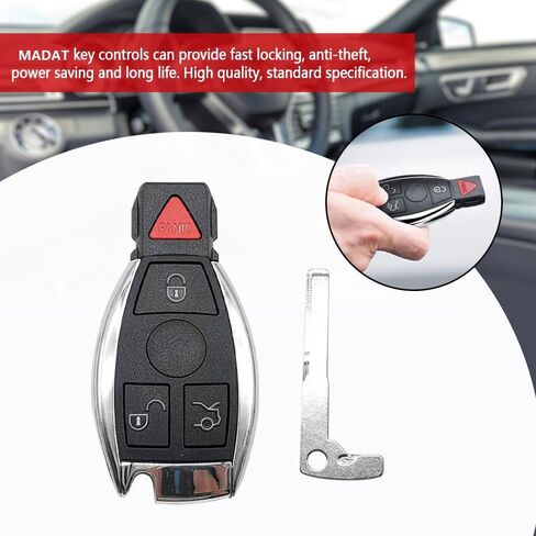 Key Fob FCC ID IYZ3312 IYZDC Fit for Mercedes Benz E550 ML350 E350 2006-2011 Smart Remote Control Key Fob Keyless Entry 4 Button 315MHZ 2PCS in Saudi Arabia