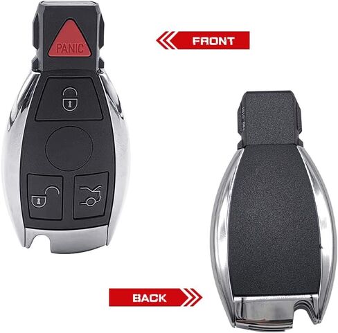 Key Fob FCC ID IYZ3312 IYZDC Fit for Mercedes Benz E550 ML350 E350 2006-2011 Smart Remote Control Key Fob Keyless Entry 4 Button 315MHZ 2PCS in Saudi Arabia