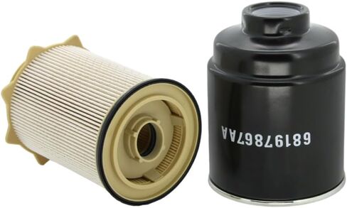68157291AA Fuel Filter Compatible with 2010-2020 Dodge Ram 2500 3500 4500 5500 6.7 Diesel Engines Fuel Filter with OE Replace #68157291AA in Saudi Arabia
