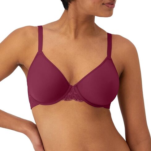 Bali Women's Breathe Modal T-Shirt Bra, Breathable Lightweight Underwire Bra, Convertible Straps in Saudi Arabia