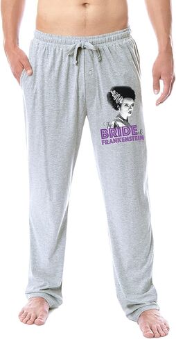 Universal Monsters Mens' The Bride of Frankenstein Character Halloween Sleep Pajama Pants in Saudi Arabia