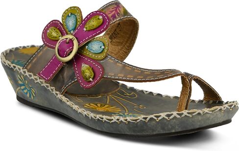 Spring Step L'Artiste Santorini Toe Ring Wedge Sandals in Saudi Arabia