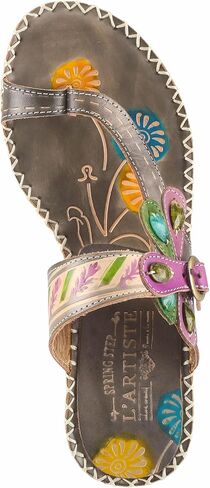 Spring Step L'Artiste Santorini Toe Ring Wedge Sandals in Saudi Arabia