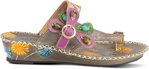 Spring Step L'Artiste Santorini Toe Ring Wedge Sandals in Saudi Arabia